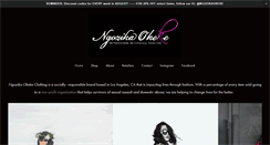 Desktop Screenshot of ngozikaokeke.com